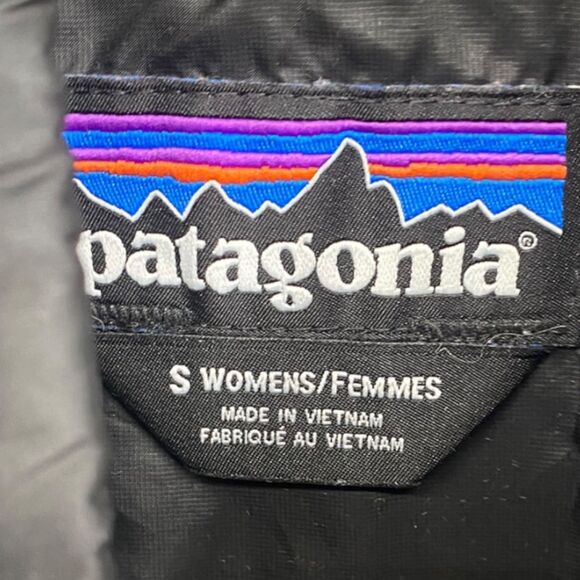Patagonia Nano Puff Quilted Puffer Black Jacket Women's Small - Picture 8 of 9